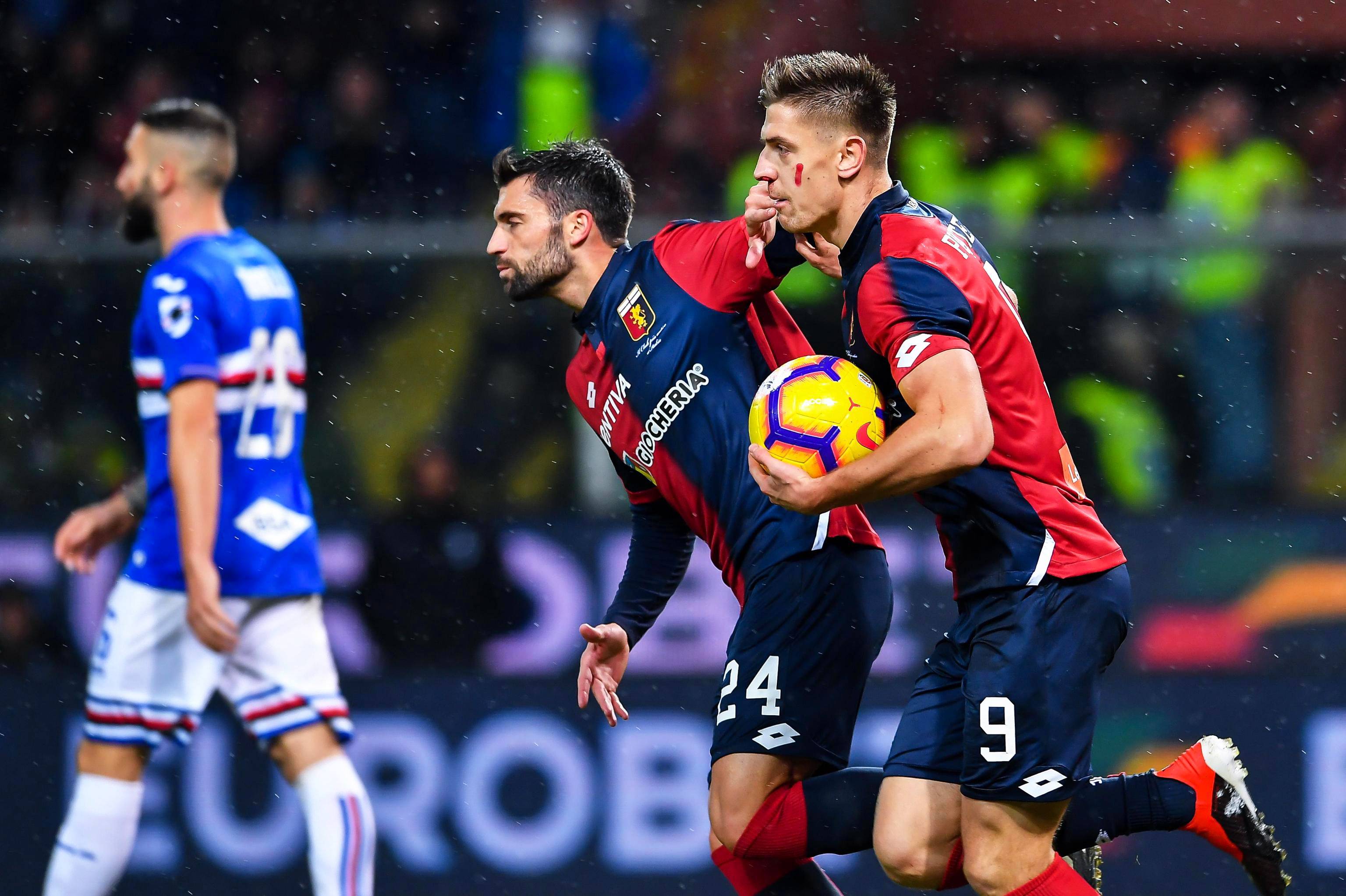 热那亚客场完胜斯佩齐亚，获得关键三分